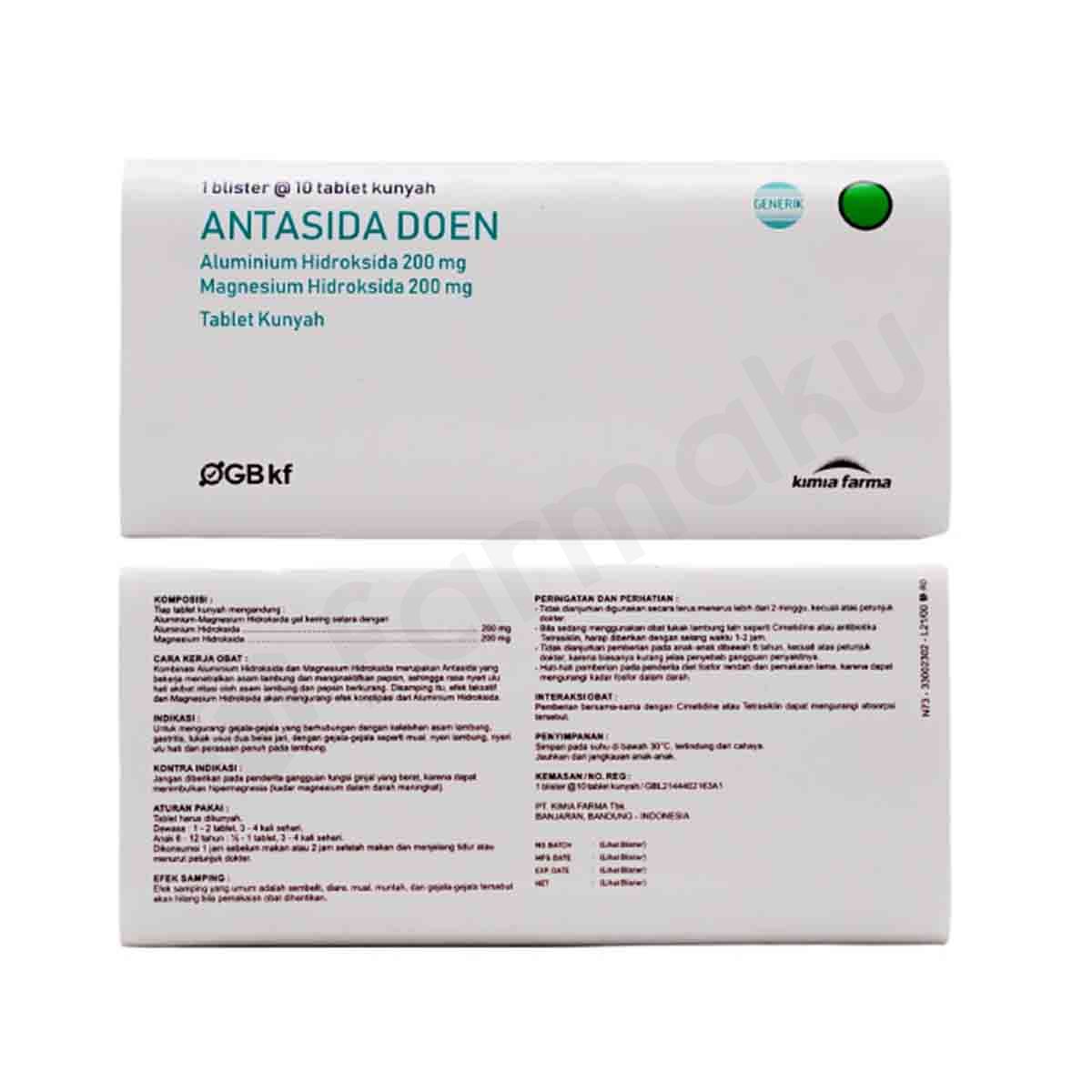 Antasida Doen 200 mg
